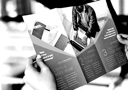Service de rédaction de documents promotionnels